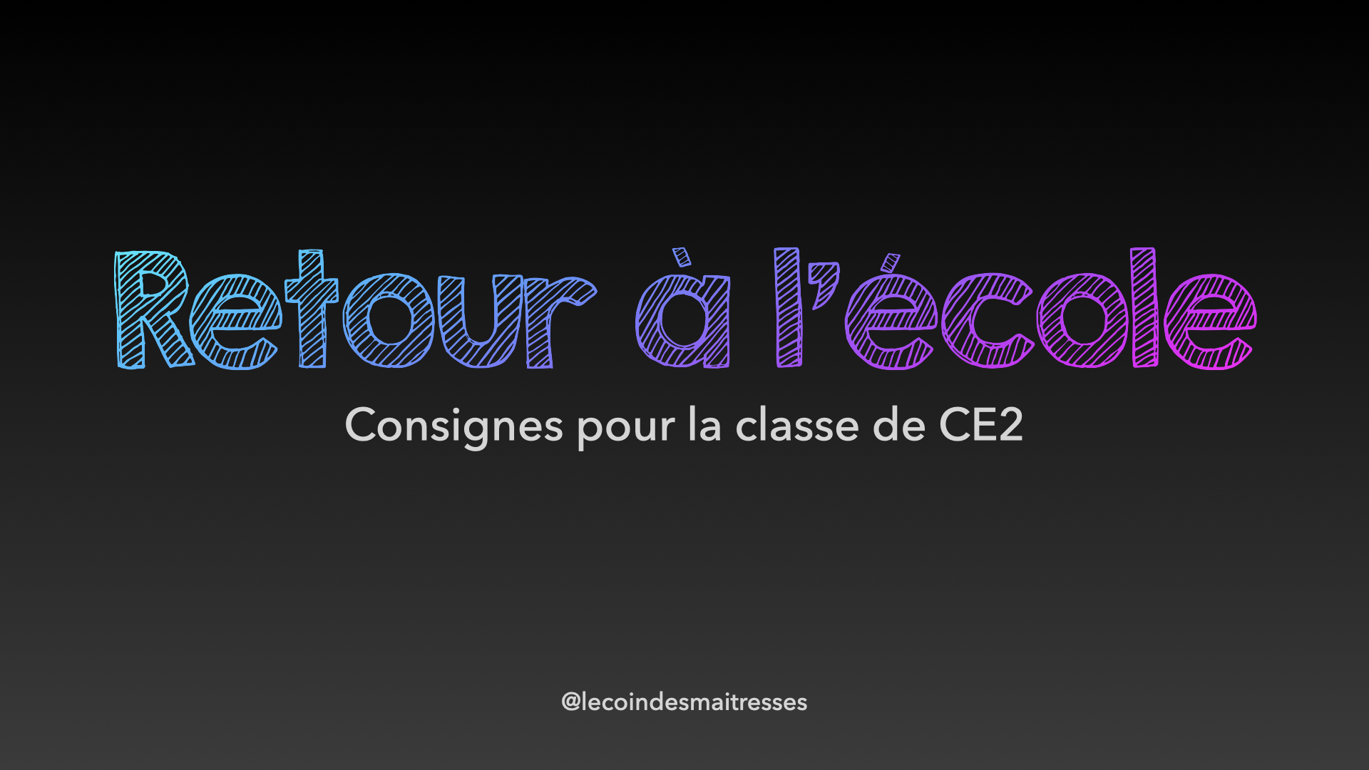 Retourner à L’école Après Le Confinement – Le Coin Des Maîtresses